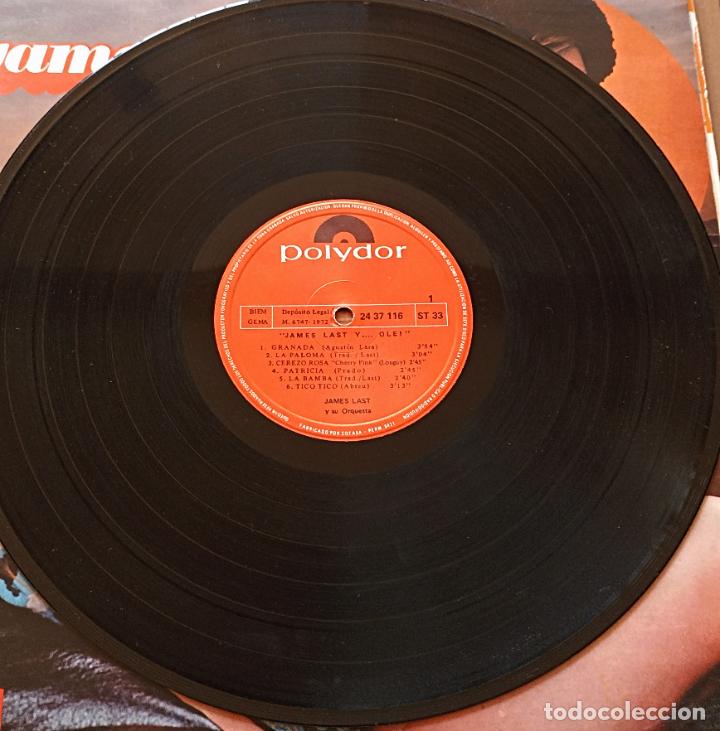 Discos de vinilo: LP DOBLE JAMES LAST...Y OL&Eacute; - POLYDOR 1972 - Foto 4
