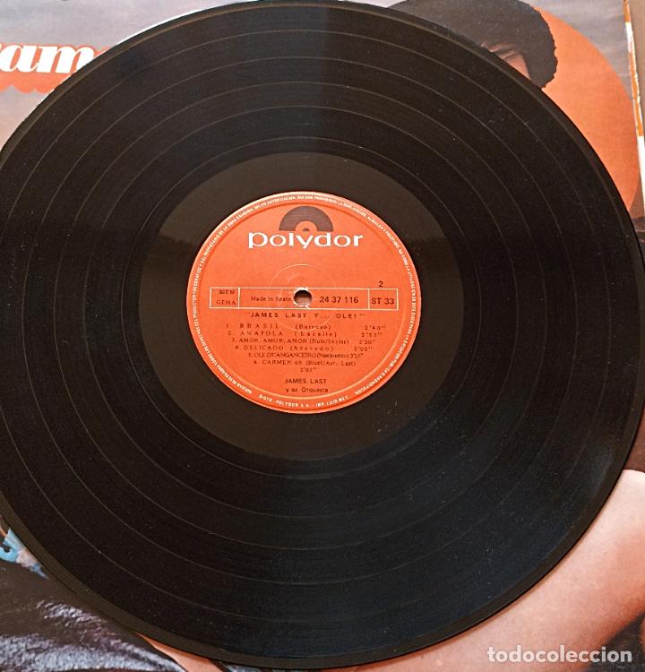 Discos de vinilo: LP DOBLE JAMES LAST...Y OL&Eacute; - POLYDOR 1972 - Foto 5