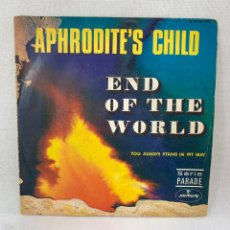 Discos de vinilo: SINGLE APHRODITE'S CHILD - END OF THE WORLD - HOLANDA