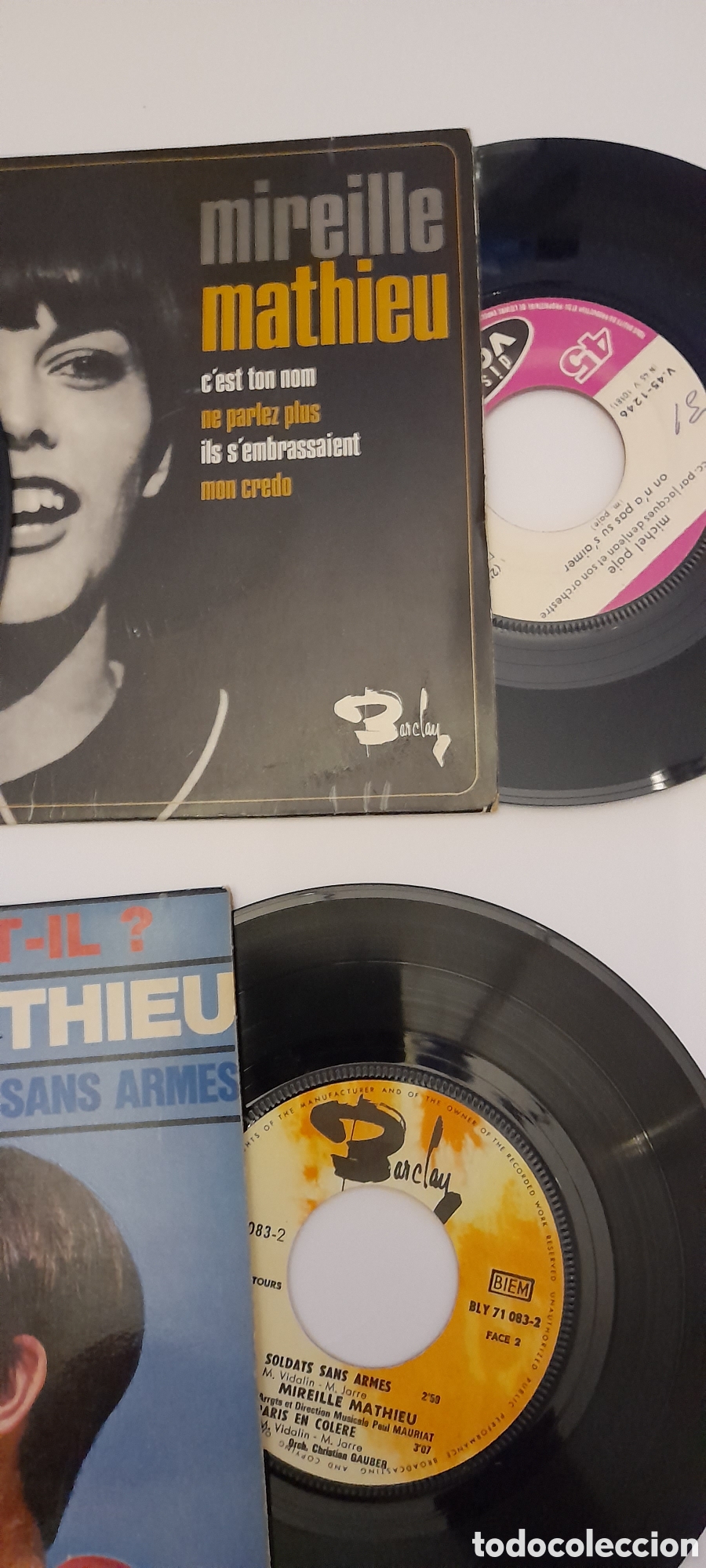 Discos de vinilo: Discos vinilos Mireille Mathieu - Foto 4