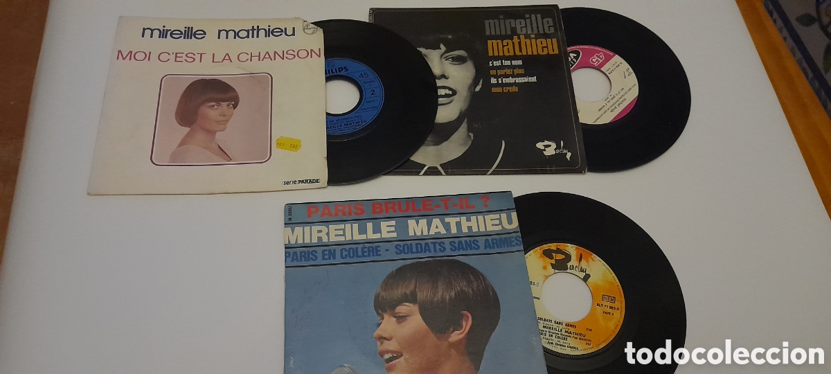 Discos de vinilo: Discos vinilos Mireille Mathieu - Foto 1