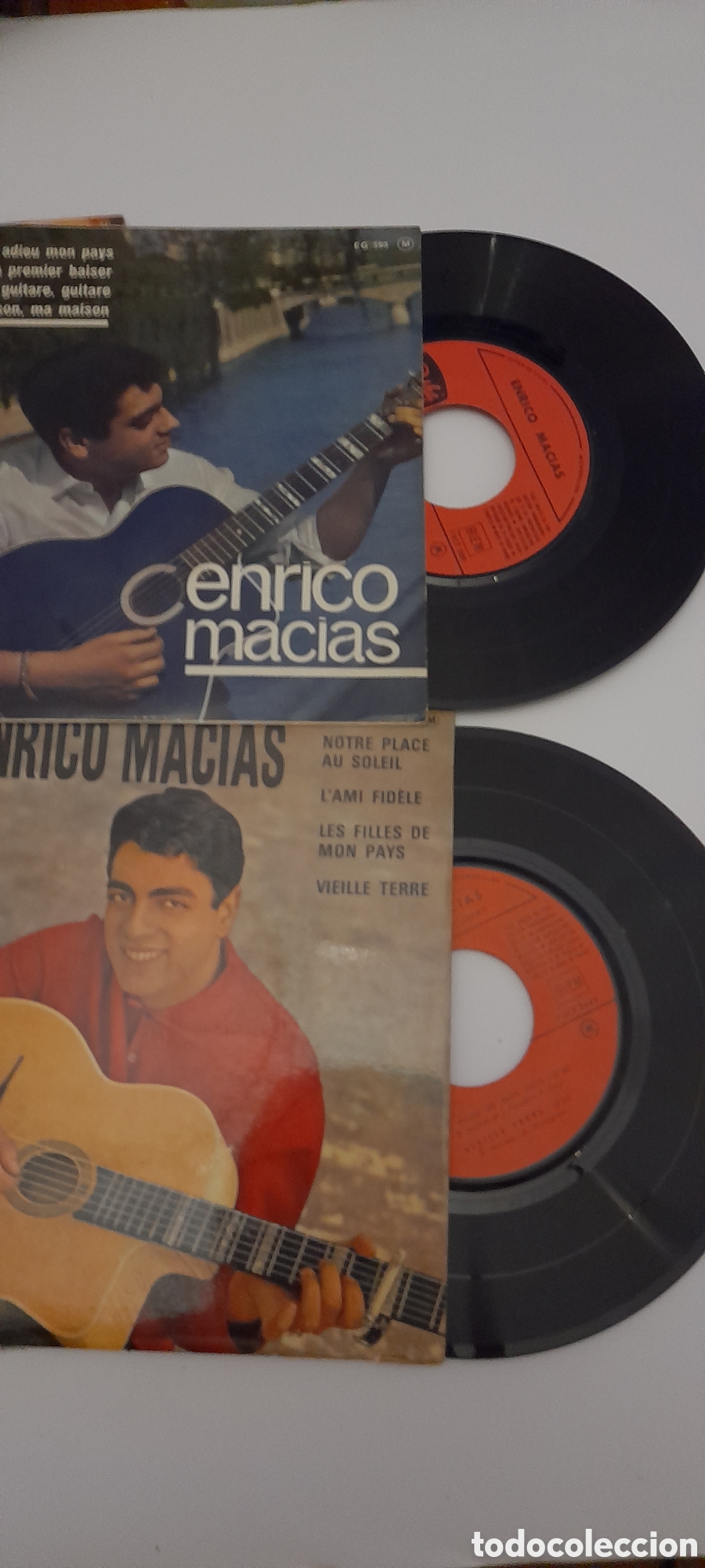 Discos de vinilo: Disco vinilo Enrico Macias lote de 4 - Foto 3