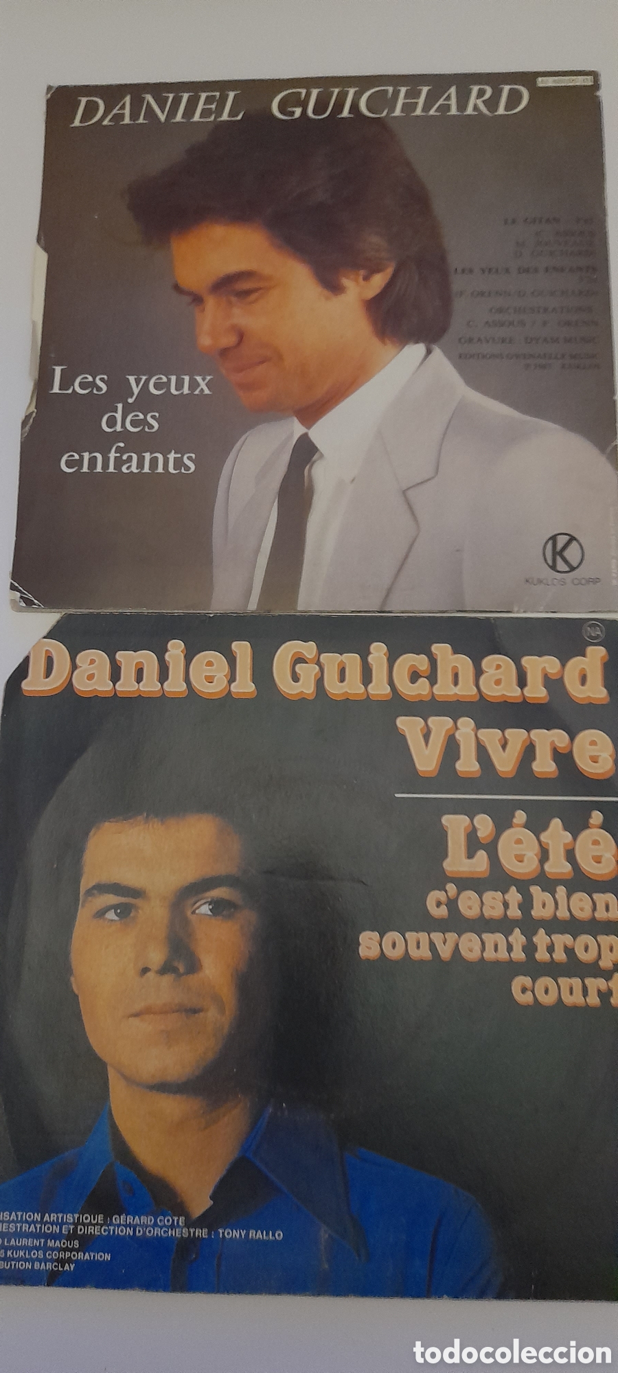 Discos de vinilo: Disco vinilo Daniel Guichard - Foto 2
