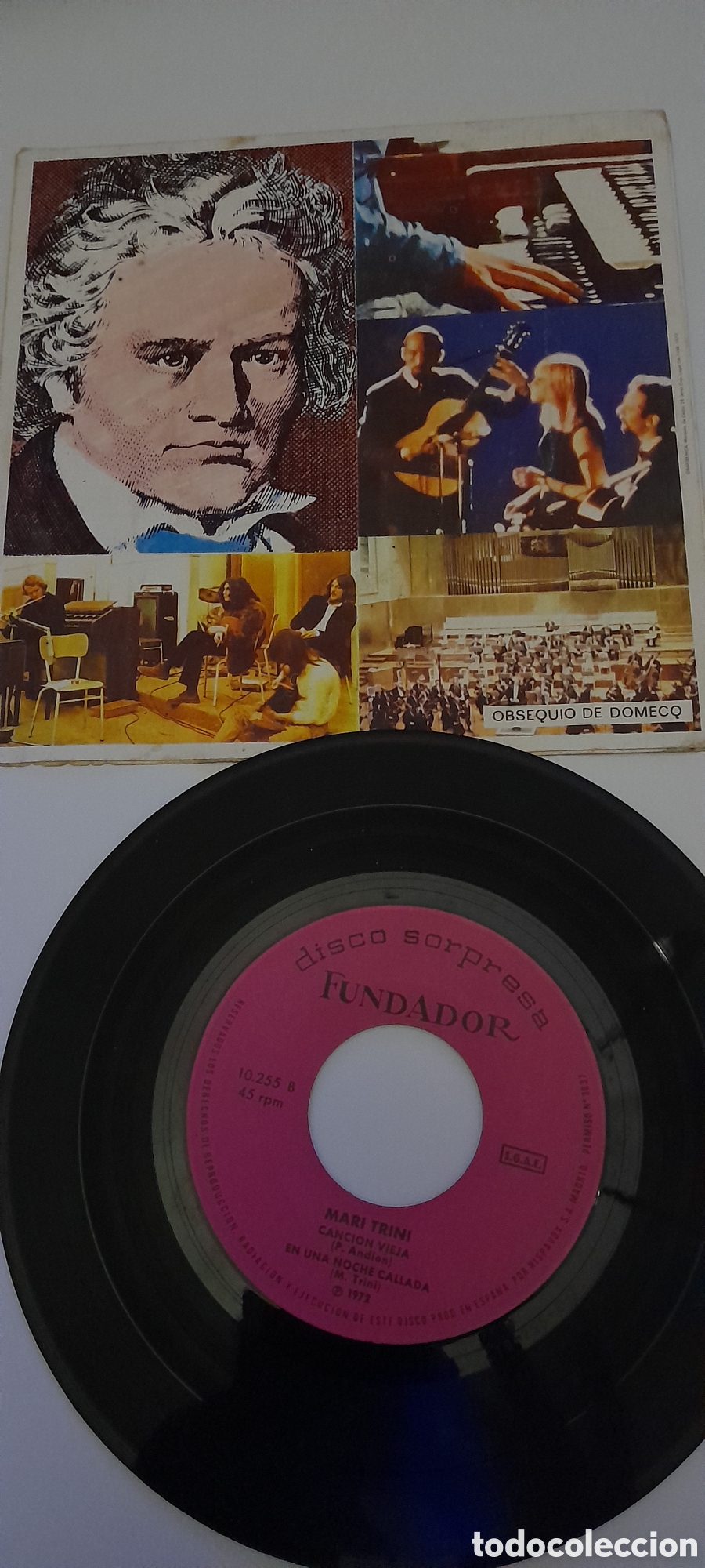 Discos de vinilo: Disco obsequio Fundador, Mari Trini - Foto 1