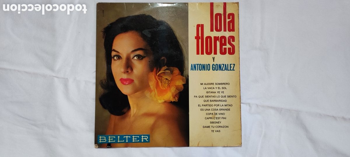 Discos de vinilo: Disco Lola flores - Foto 2