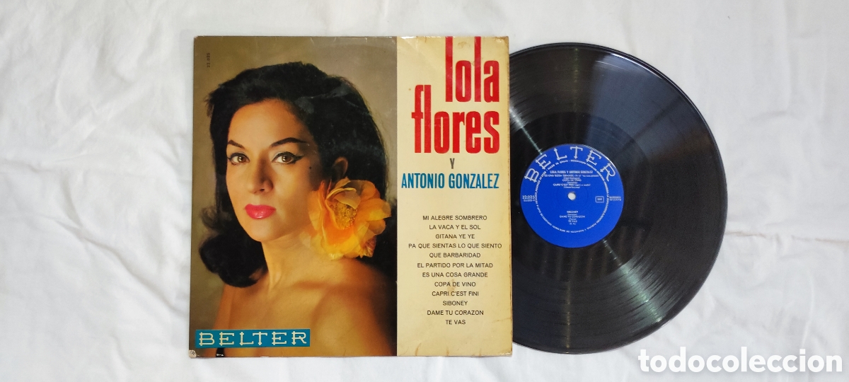 Discos de vinilo: Disco Lola flores - Foto 1