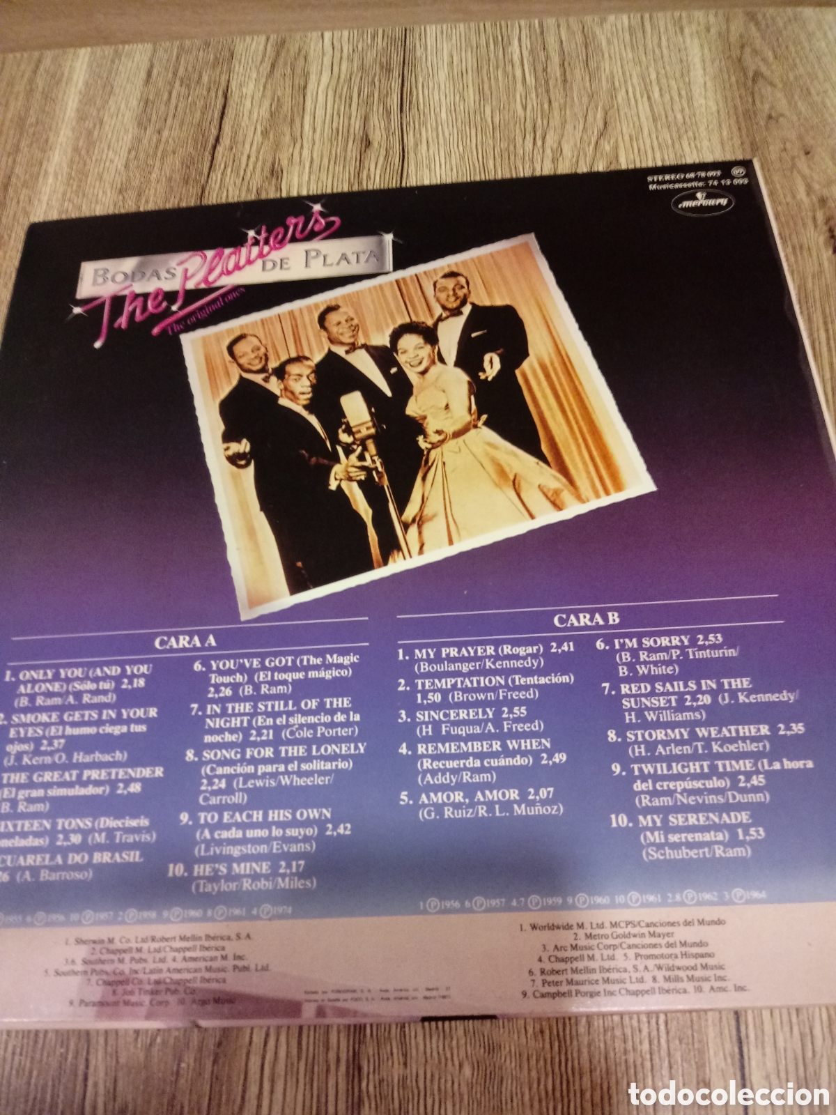Discos de vinilo: Bodas de plata de The Platters - Foto 2