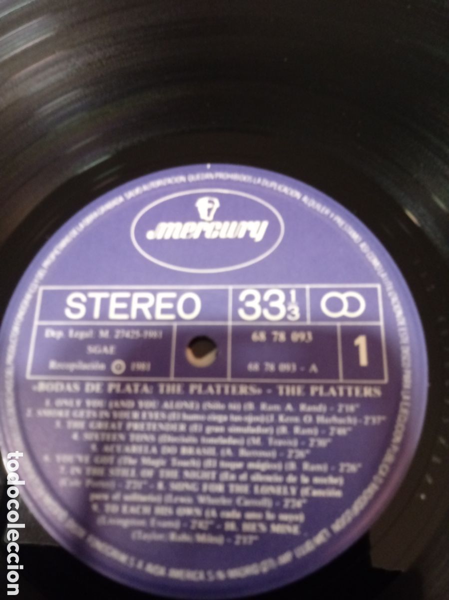 Discos de vinilo: Bodas de plata de The Platters - Foto 3