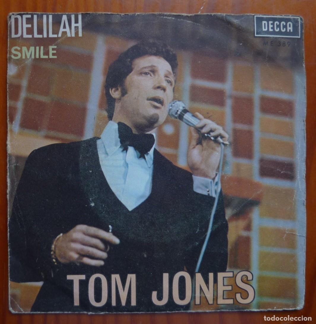 Discos de vinilo: TOM JONES / DELILAH / 1967 / SINGLE - Foto 1