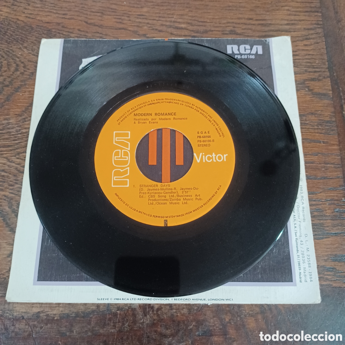 Discos de vinilo: MODERN ROMANCE - JUST MY IMAGINSTION - Foto 5