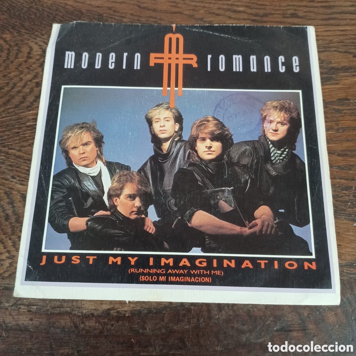 Discos de vinilo: MODERN ROMANCE - JUST MY IMAGINSTION - Foto 1