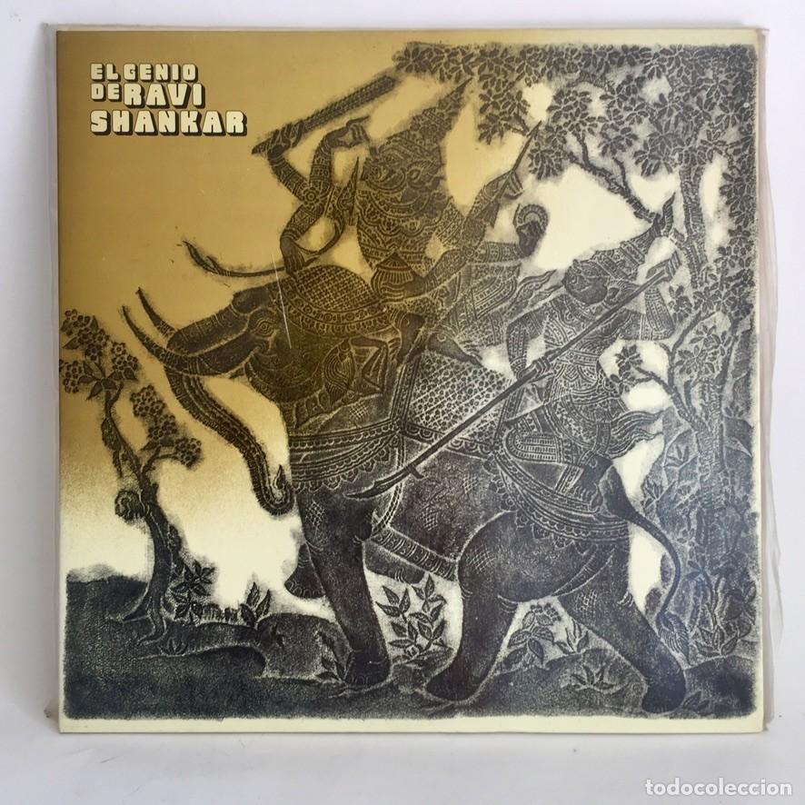 Discos de vinilo: El genio de Ravi Shankar. Doble LP CBS, 1973 - Foto 1