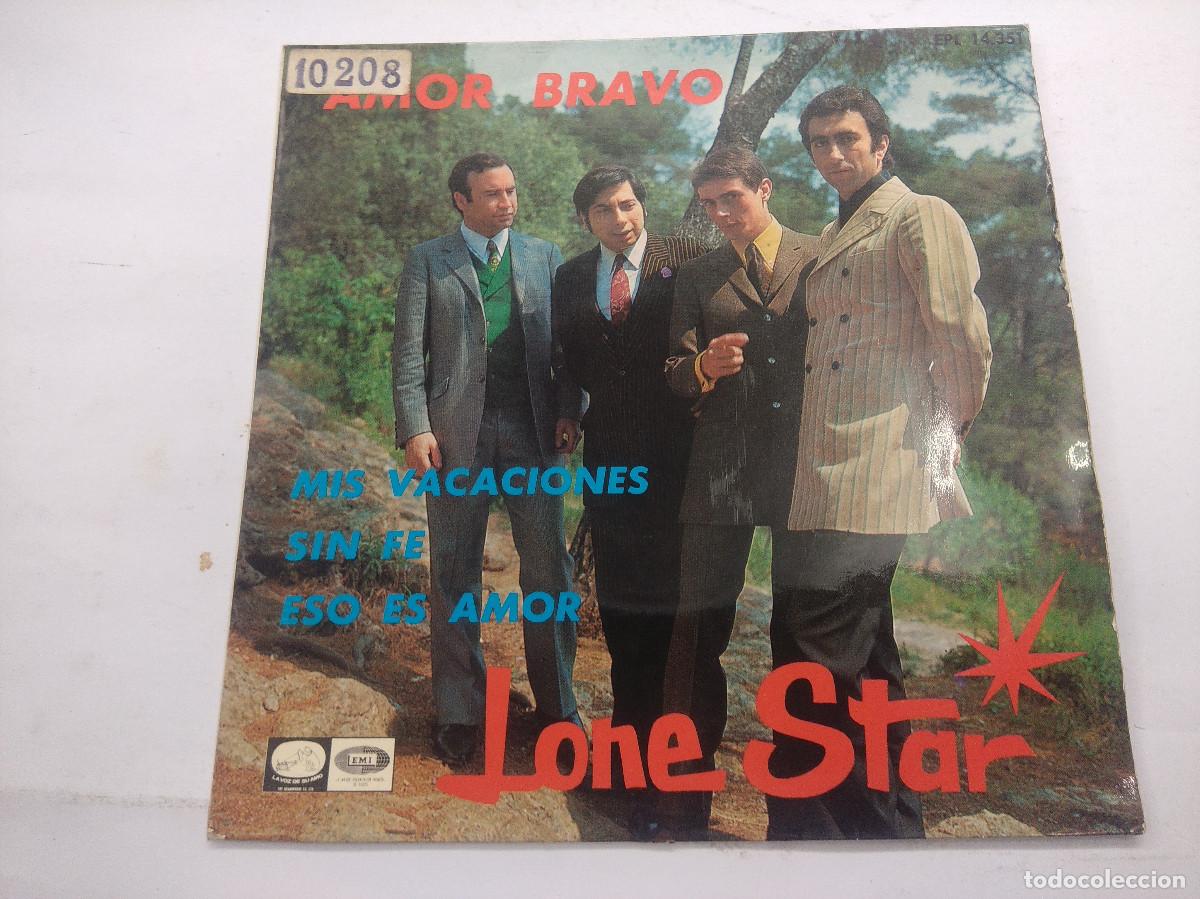 Discos de vinilo: LONE STAR/AMOR BRAVO/SINGLE. - Foto 1