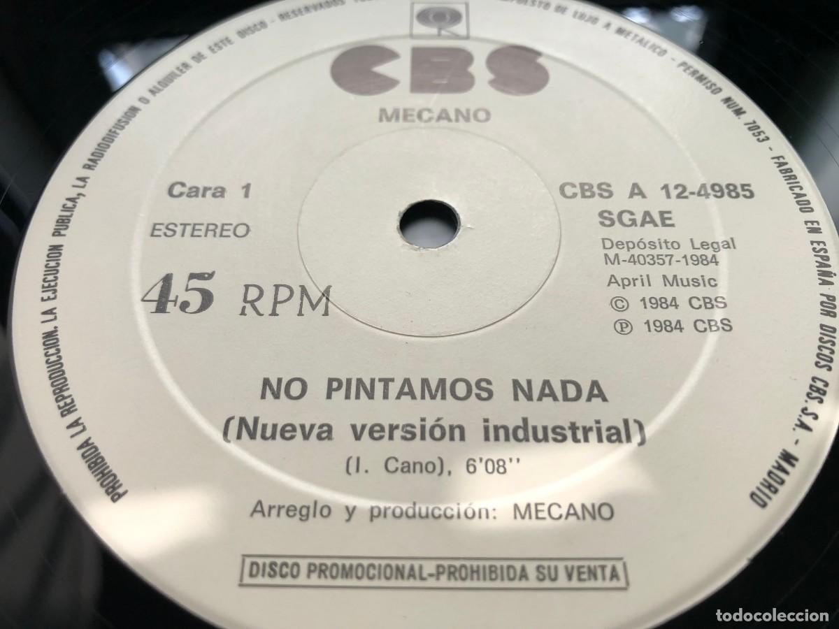 Discos de vinilo: Mecano No Pintamos Nada Maxi Promo - Foto 1