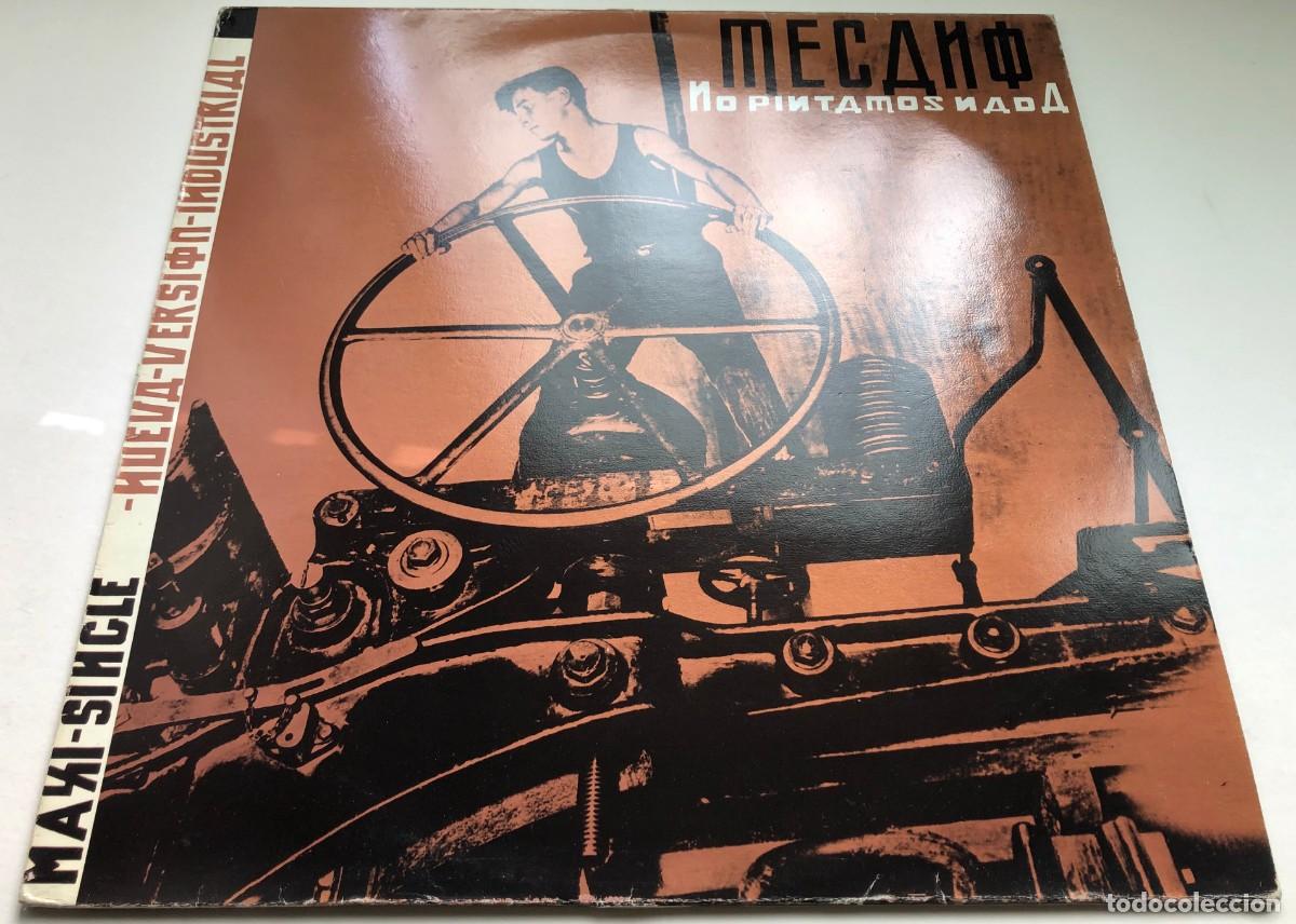 Discos de vinilo: Mecano No Pintamos Nada Maxi Promo - Foto 3