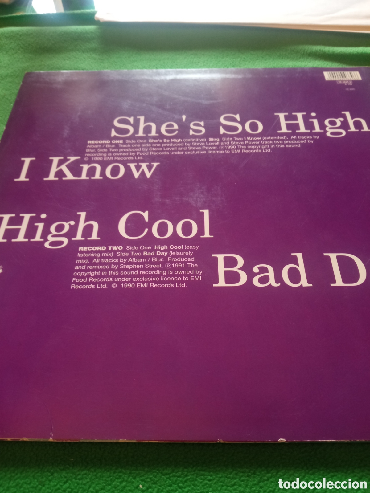 Discos de vinilo: Blur -Incl. Previous Unreleased versi&oacute;n of... - Foto 2
