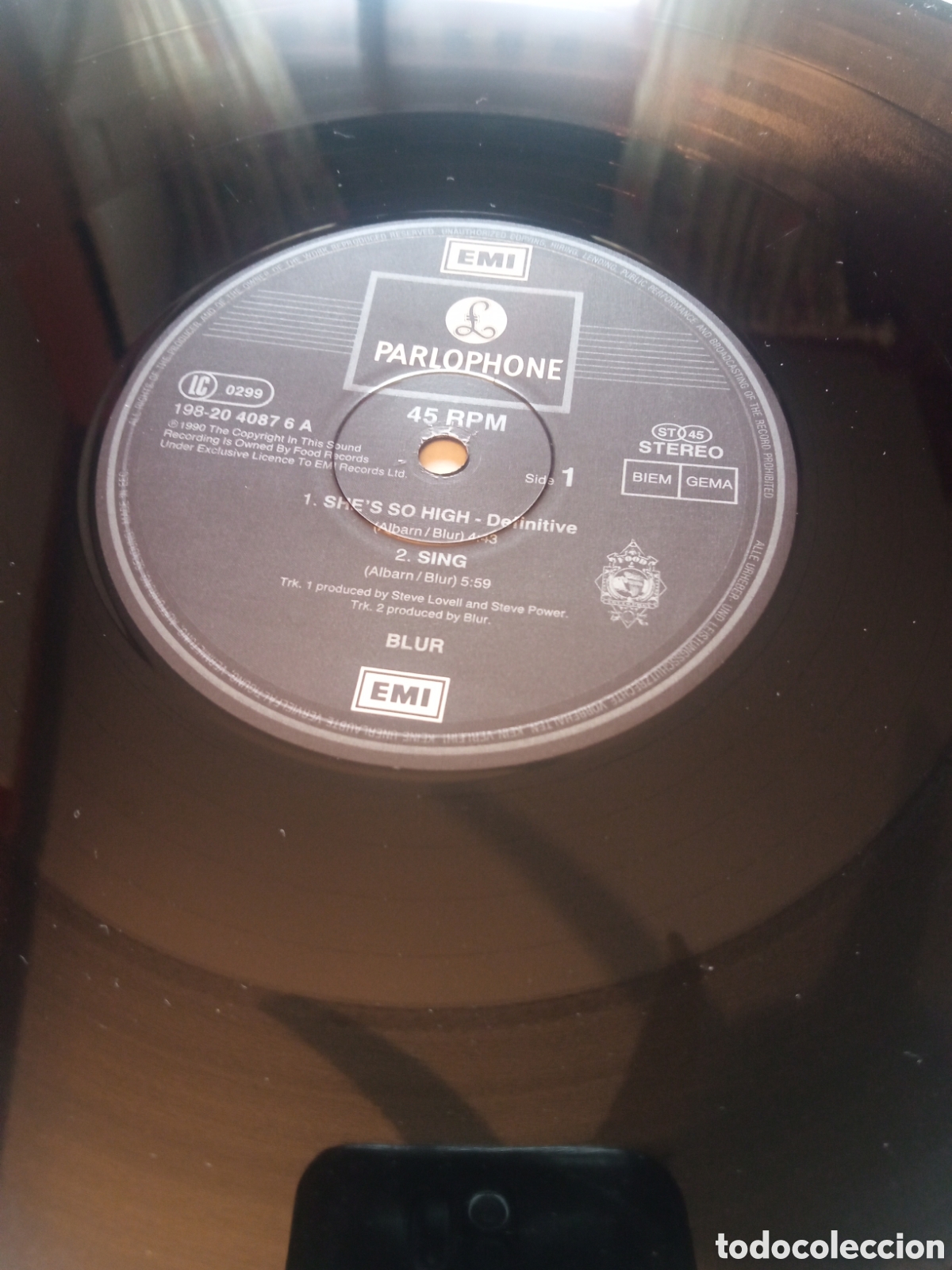 Discos de vinilo: Blur -Incl. Previous Unreleased versi&oacute;n of... - Foto 4