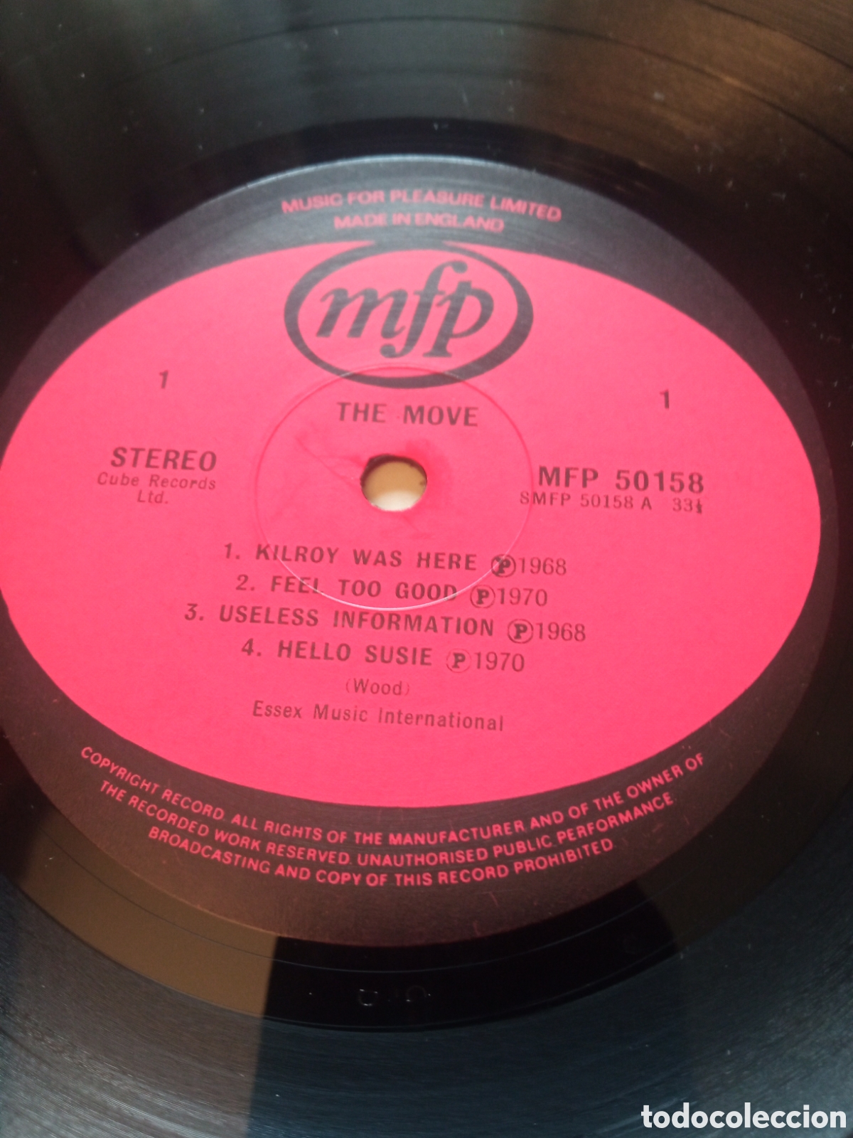 Discos de vinilo: The Move - Same Vinilo Lp - Foto 3