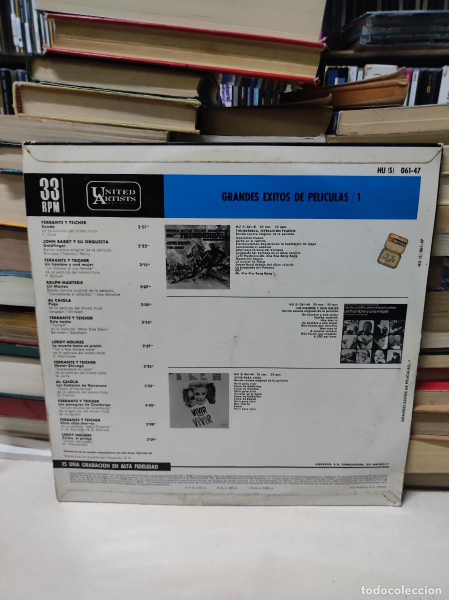 Discos de vinilo: Grandes Exitos De Peliculas 1 - Foto 2