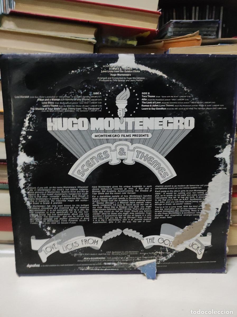 Discos de vinilo: Hugo Montenegro &ndash; Scenes & ThemeS - Foto 2