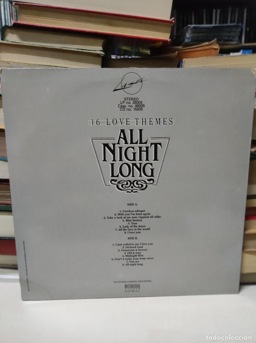 Discos de vinilo: ALL NIGHT LONG 16 LOVE THEMES - Foto 2