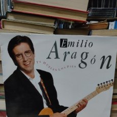 Discos de vinilo: EMILIO ARAGÓN – TE HUELEN LOS PIES. Lote 369089306