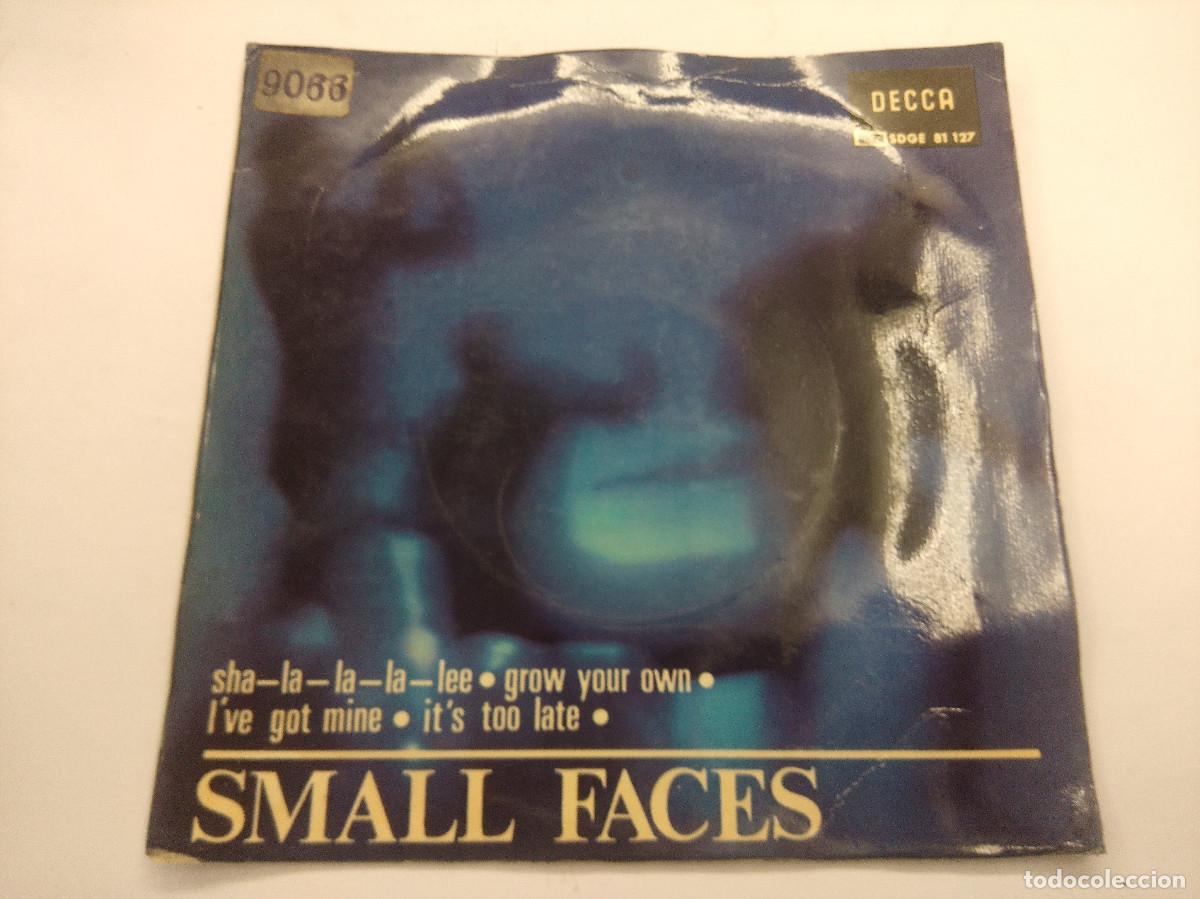 Discos de vinilo: SMALL FACES/SHA LA LA LA LEE/SINGLE PROMOCIONAL NO VENDIBLE. - Foto 1