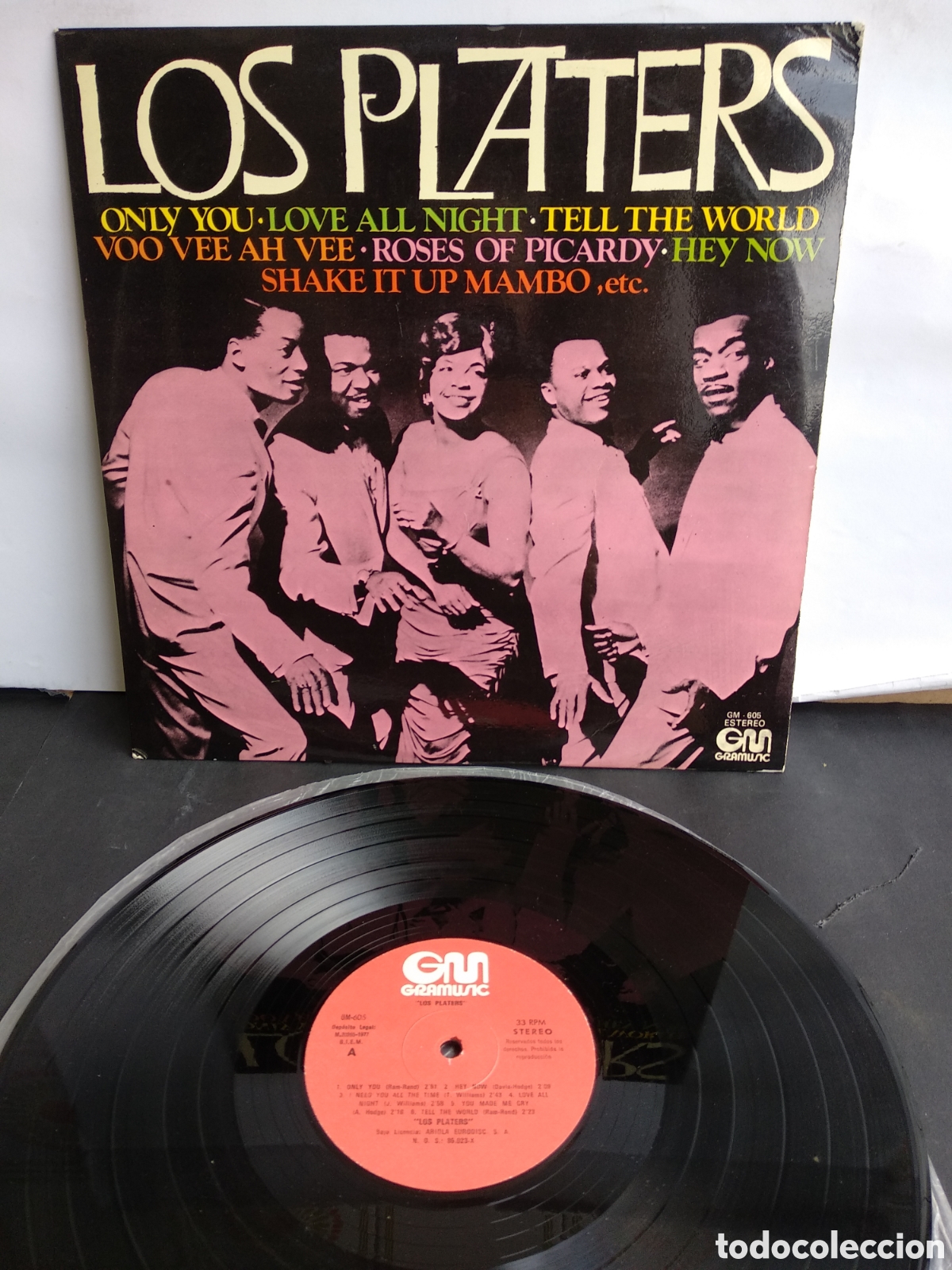 Discos de vinilo: *LOS PLATERS, SPAIN, GRAMUSIC,1977 LT.2 - Foto 1