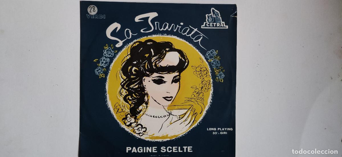 Discos de vinilo: La Traviata. Long playing. Pagine Scelte - Foto 1