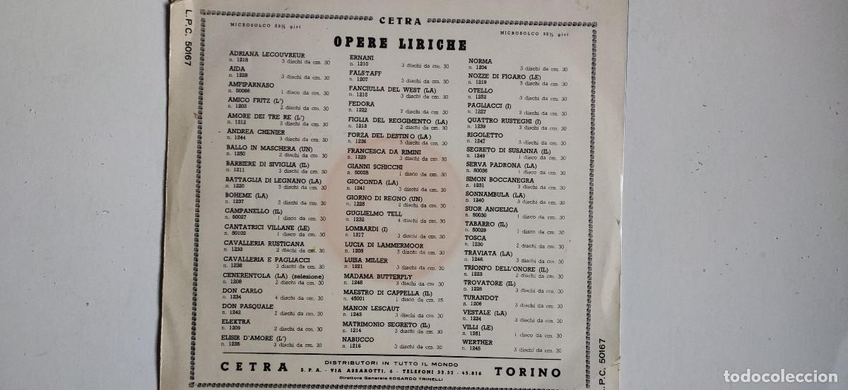 Discos de vinilo: La Traviata. Long playing. Pagine Scelte - Foto 2