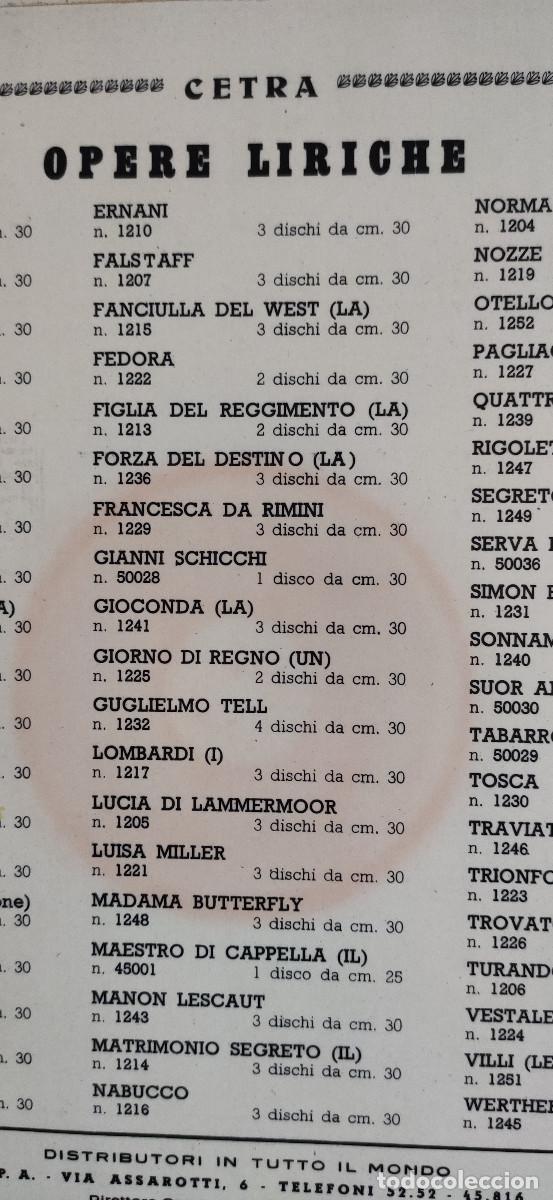 Discos de vinilo: La Traviata. Long playing. Pagine Scelte - Foto 4