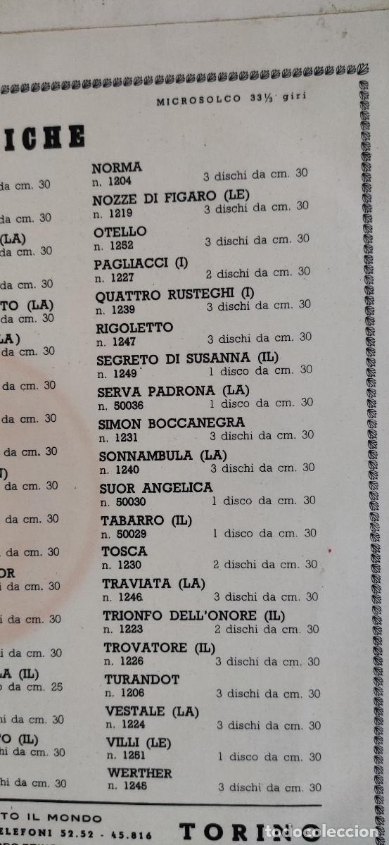 Discos de vinilo: La Traviata. Long playing. Pagine Scelte - Foto 5