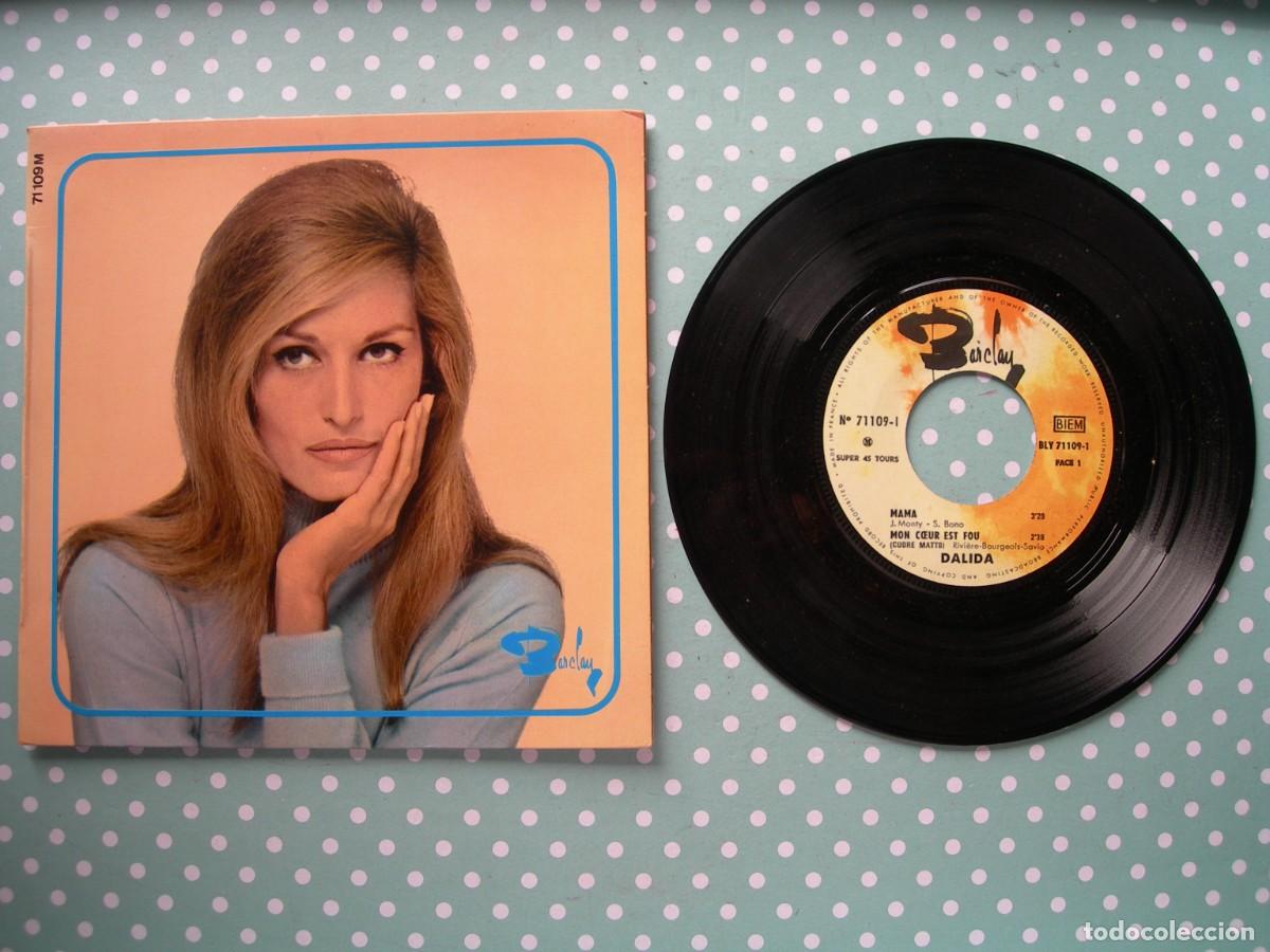 Discos de vinilo: DALIDA / MAMA +3 / EP / EDICI&Oacute;N FRANCESA - Foto 1