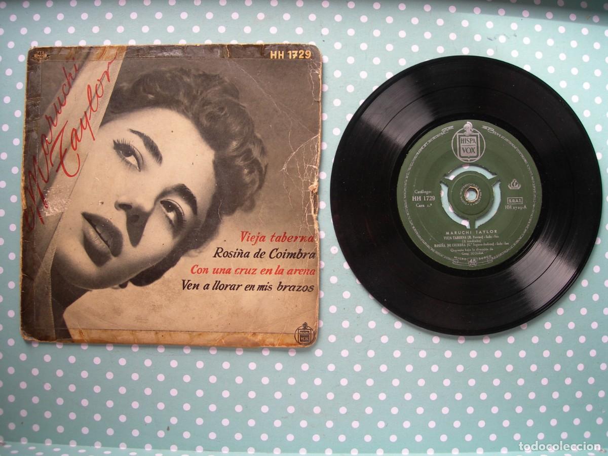 Discos de vinilo: MARUCHI TAYLOR / VIEJA TABERNA +3 / EP - Foto 1