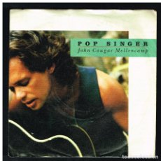 Discos de vinilo: JOHN COUGAR MELLENCAMP - POP SINGER / J.M'S QUESTION - SINGLE 1989 - ED. ALEMANIA