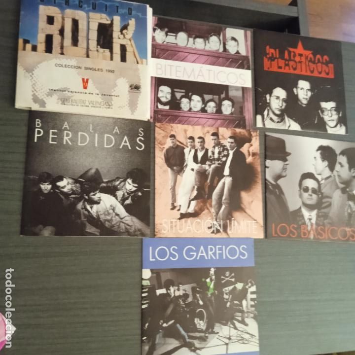 Discos de vinilo: Circuito rock colecci&oacute;n singles 1992 - Foto 1
