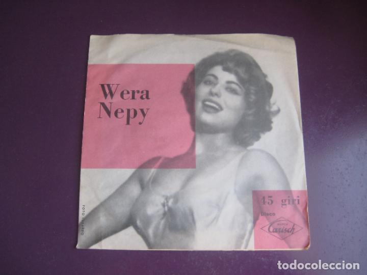 Disques de vinyle: Wera Nepy &lrm;&ndash; Chiamami Autunno / Odio Il Tuo Nome - Sg CARISCH ITALIA 1958 - MELODICA, BOLERO