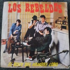 Discos de vinilo: REBELDES - 7” SPAIN 1981 - ROCK DEL HOMBRE LOBO/ERES UN ROCKER - CARLOS SEGARRA - ROCKABILLY