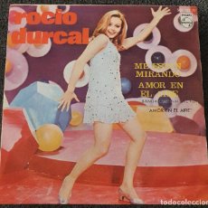 Discos de vinilo: ROCIO DURCAL - 7” SPAIN 1967 - AMOR EN EL AIRE- BSO - CHICA YE-YE ESPAÑOLA