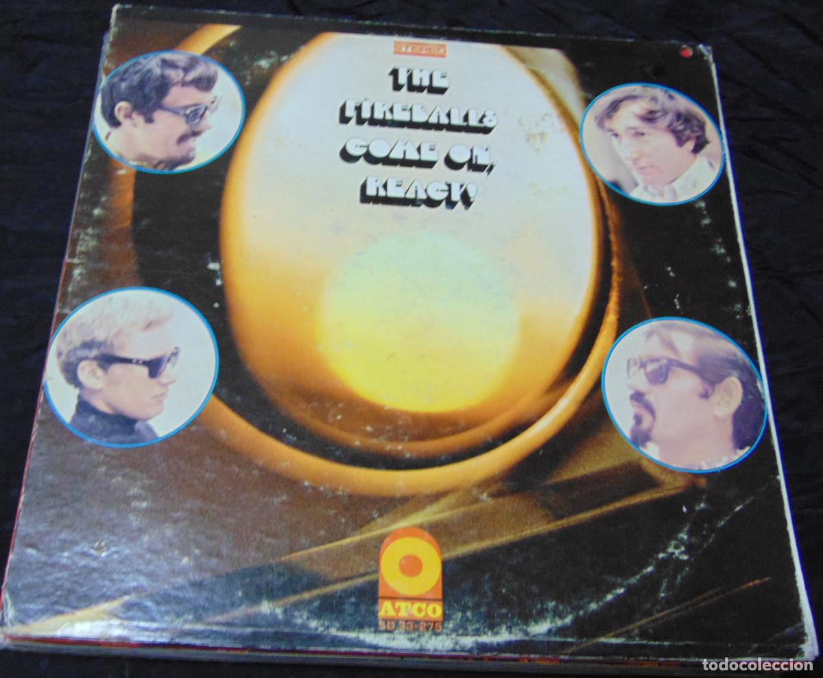 Discos de vinilo: The Fireballs &ndash; Come On, React! - LP USA - 1969 - Foto 1