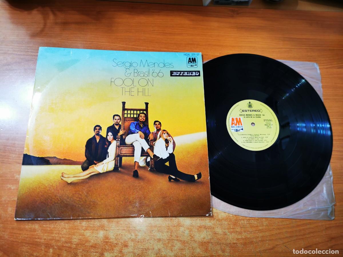 Discos de vinilo: SERGIO MENDES & BRASIL '66 Fool on the hill LP VINILO DEL A&Ntilde;O 1968 ESPA&Ntilde;A BOSSA NOVA 9 TEMAS