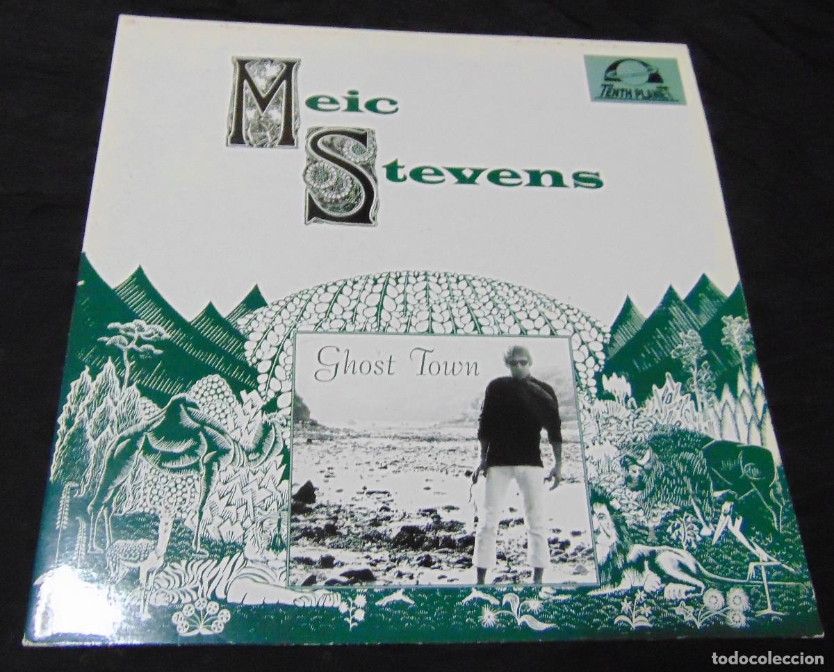 Discos de vinilo: Meic Stevens &ndash; Ghost Town - LP GATEFOLD EDICION NUMERADA UK 1997 - Foto 1