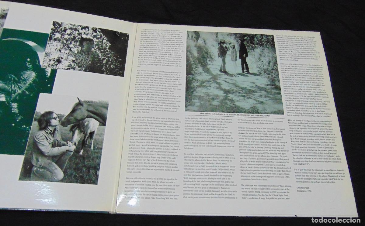 Discos de vinilo: Meic Stevens &ndash; Ghost Town - LP GATEFOLD EDICION NUMERADA UK 1997 - Foto 2