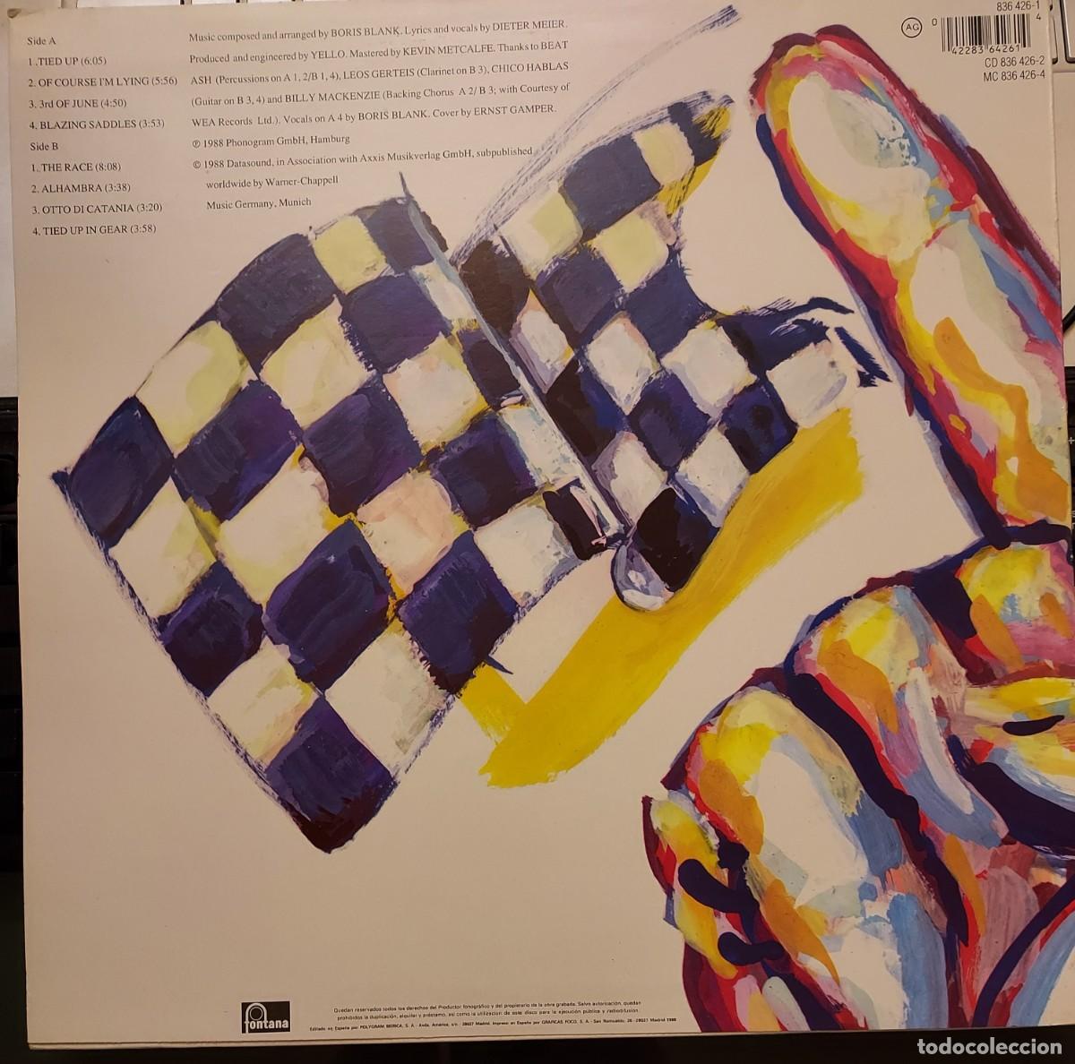 Discos de vinilo: Yello &ndash; Flag - LP 1988 - Foto 2
