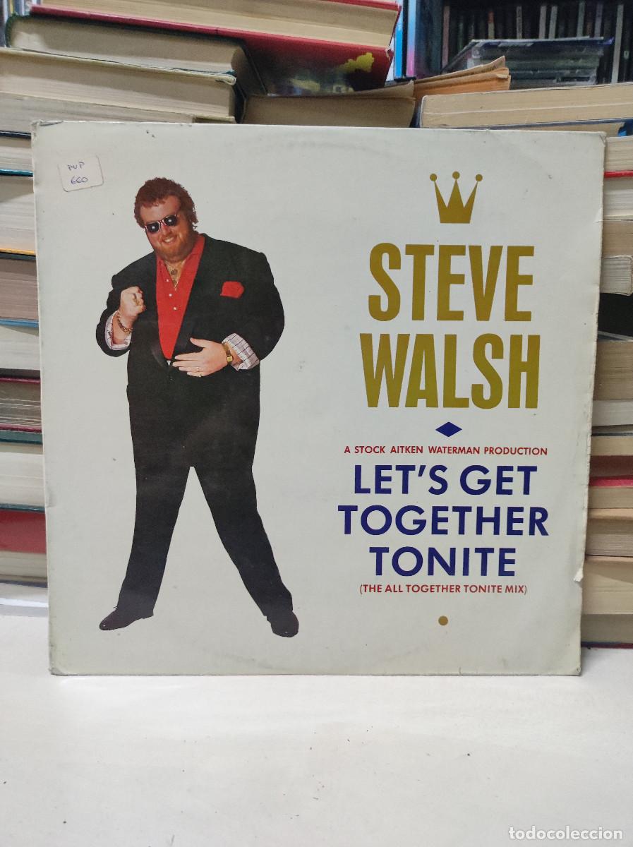 Discos de vinilo: Steve Walsh &ndash; Lets Get Together Tonite - Foto 1