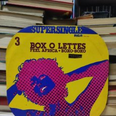 Discos de vinilo: BOX O LETTES – FEEL AFRICA / BOXO-BOXO. Lote 369178286