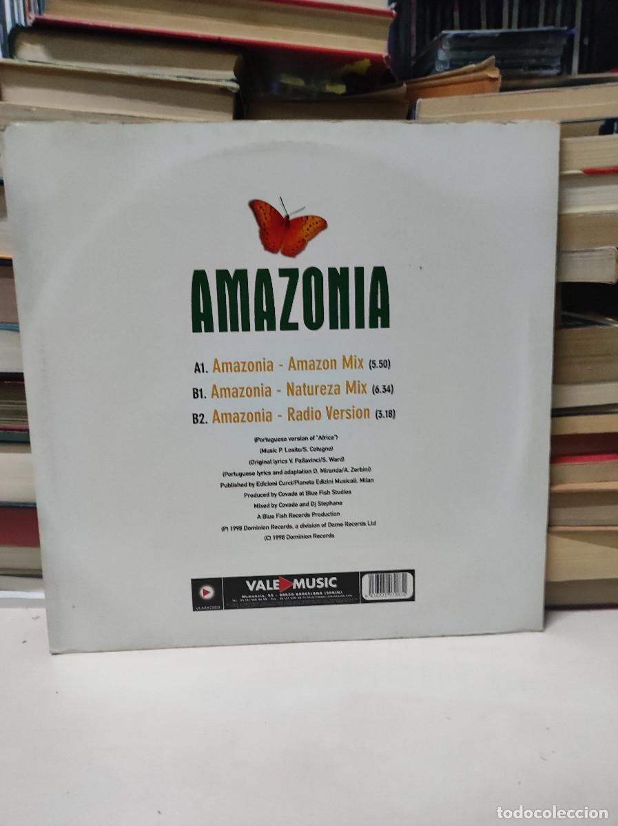 Discos de vinilo: Covado Featuring Diana Miranda &ndash; Amazonia - Foto 2