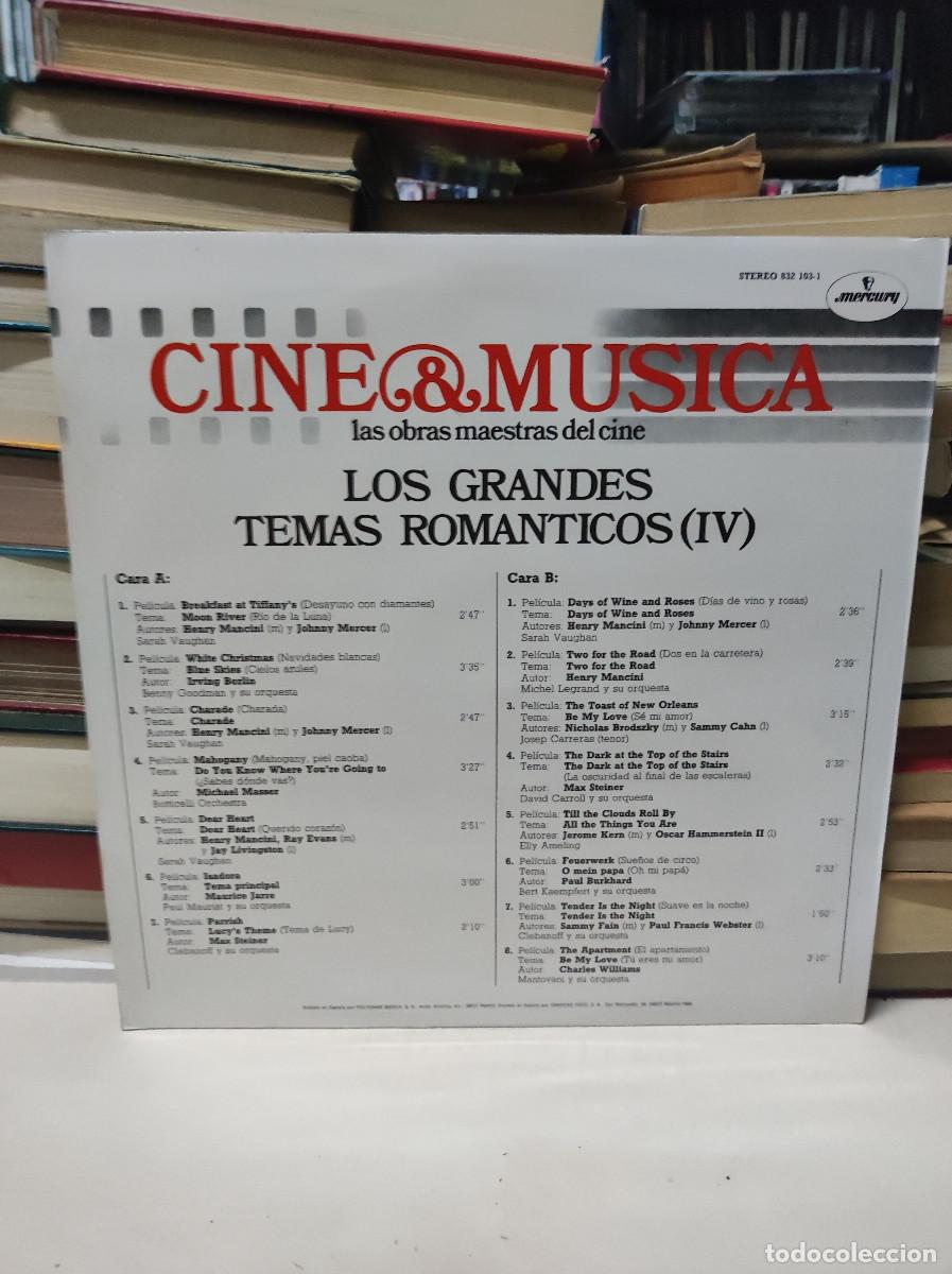 Discos de vinilo: Los Grandes Temas Rom&aacute;nticos ( IV ) - Foto 2