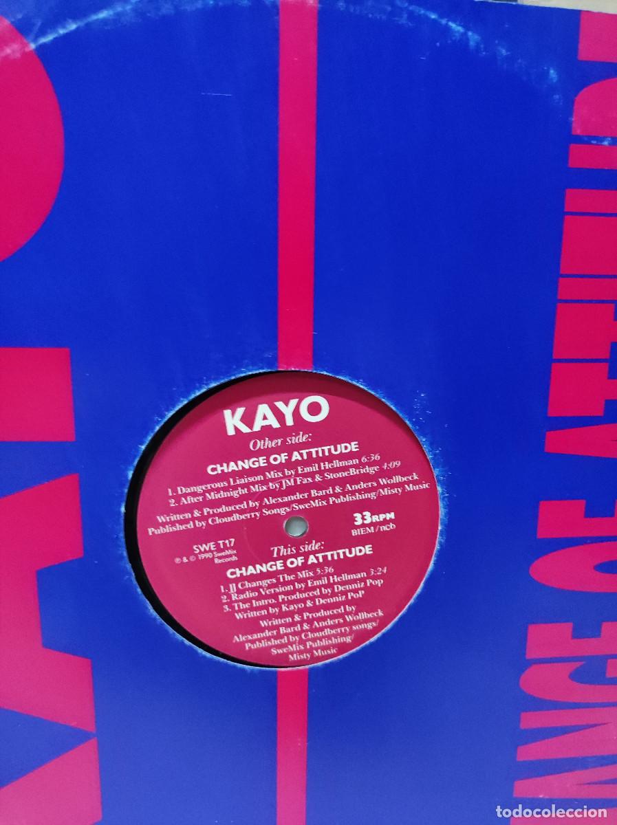 Discos de vinilo: Kayo &ndash; Change Of Attitude - Foto 2