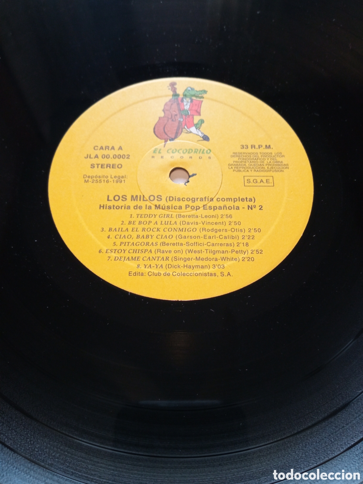 Discos de vinilo: Los Milos- Rock and Roll en espa&ntilde;ol - Foto 4